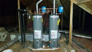 convert gas water heater to electric-1